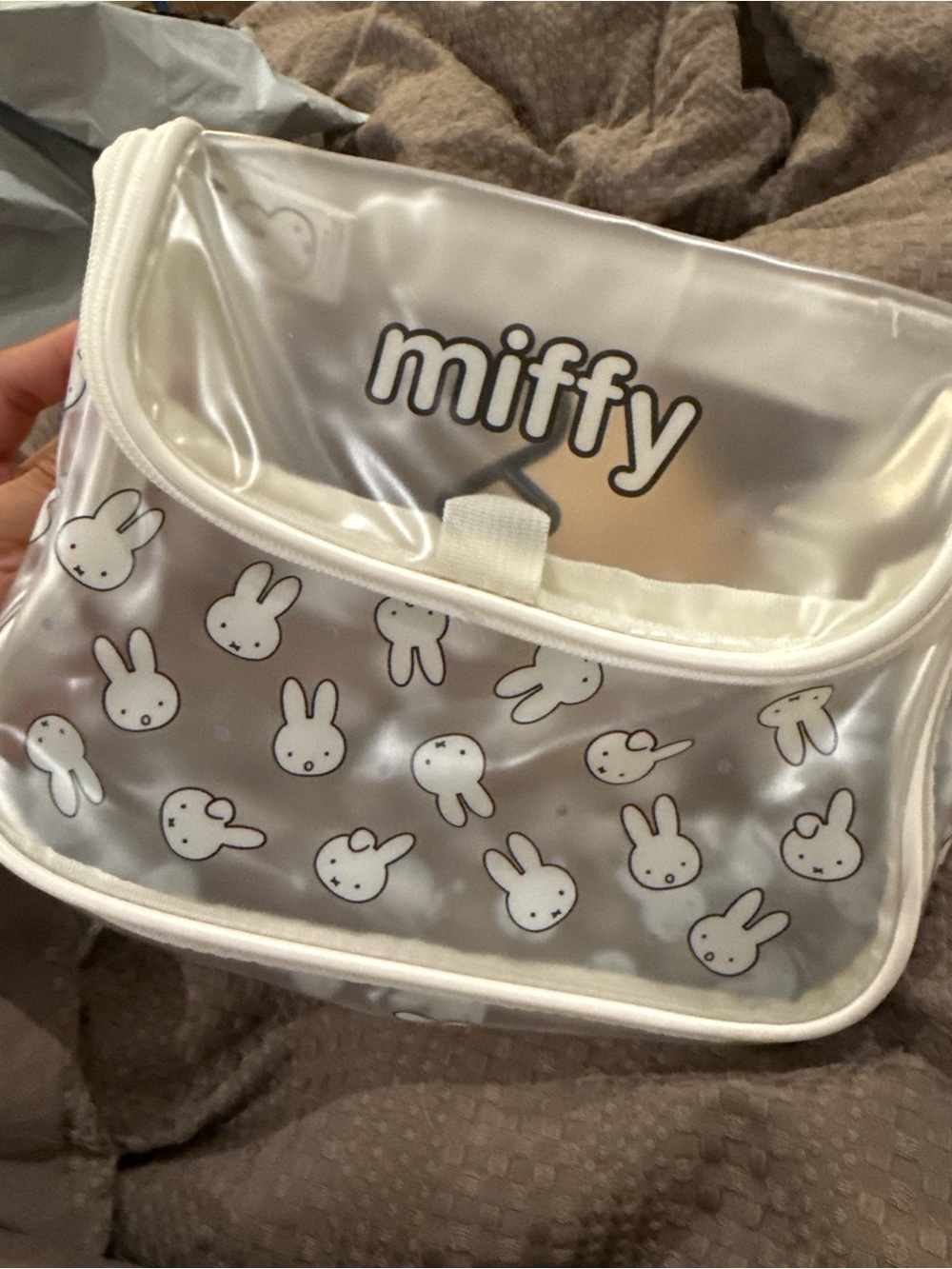 Clear Miffy Makeup Bag